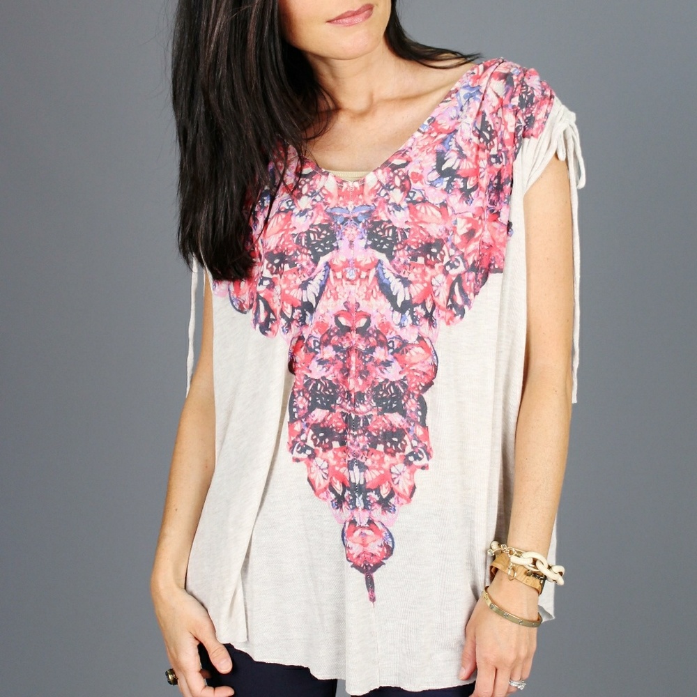 Free People Oversized MoonDance Sleevless Top